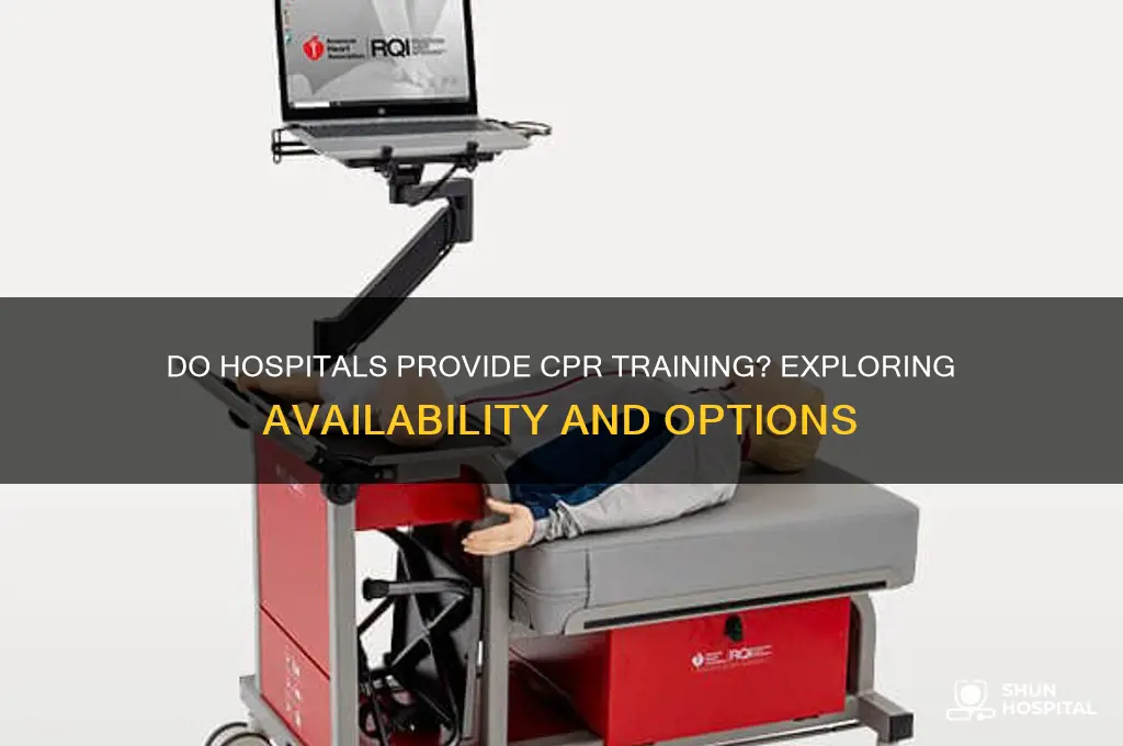 do hospitals offer cpr classes