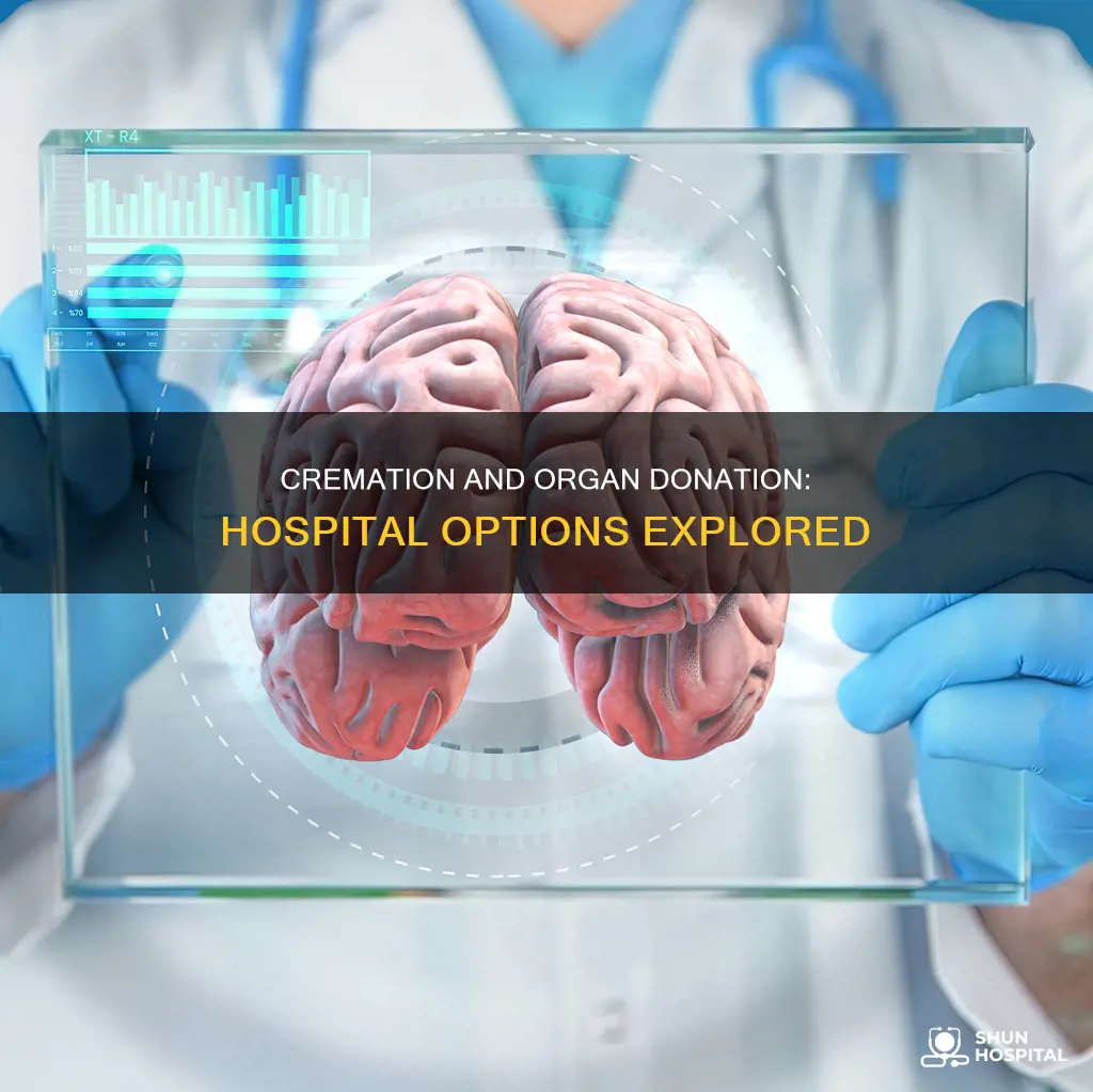 do hospitals offer cremation for organ donors
