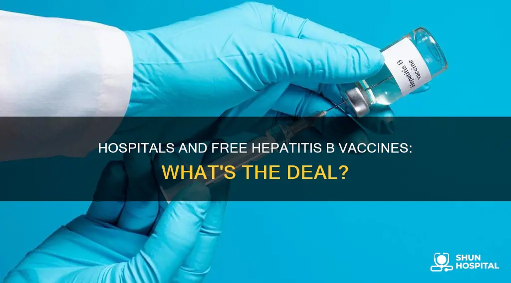 do hospitals offer free hepatitis b vaccines