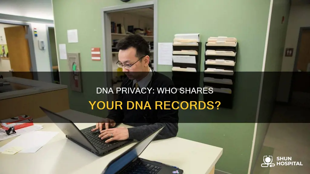 do hospitals or doctors share dna records