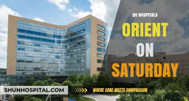 Do Hospitals Conduct Orientations on Saturdays? Exploring Weekend Schedules