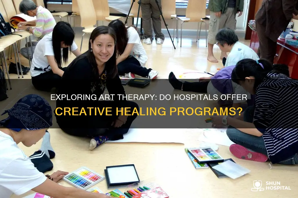 do hospitals provide art therapy
