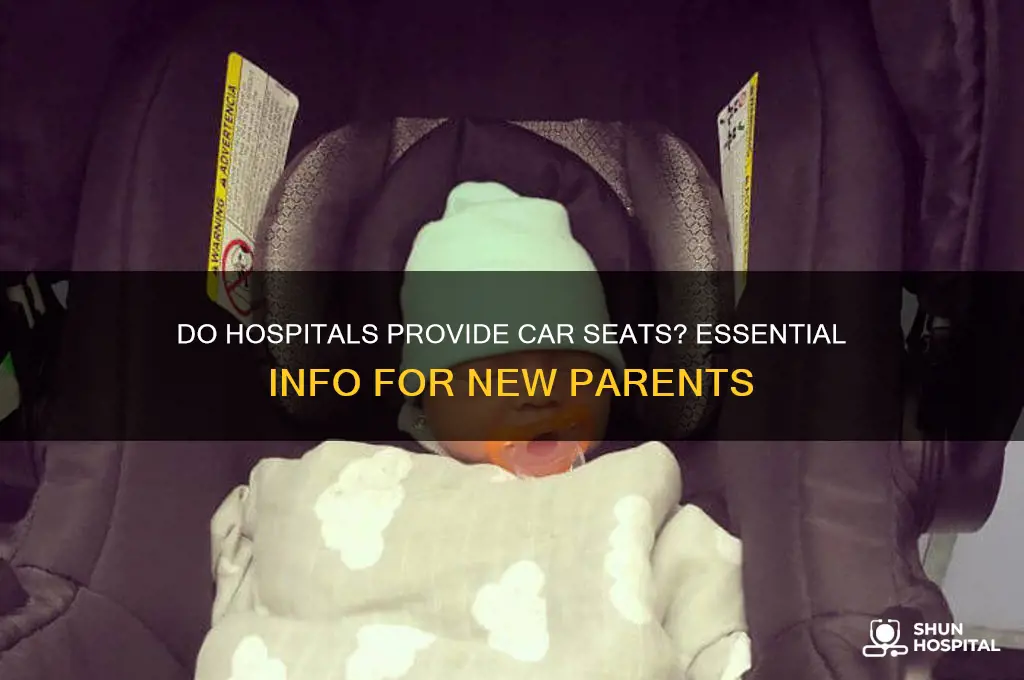 do hospitals provide car seats