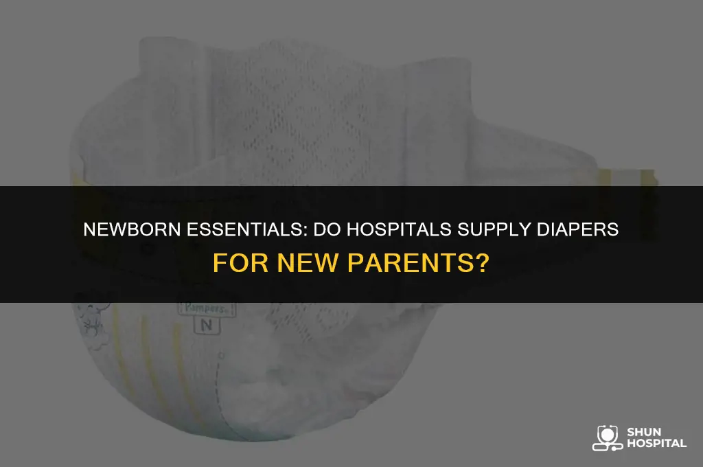 do hospitals provide diapers for newborns