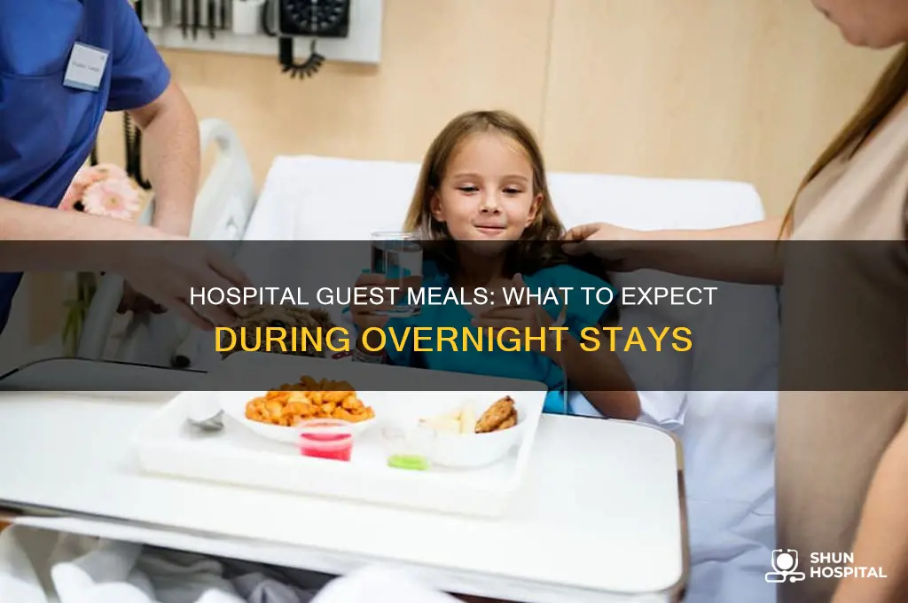 do hospitals provide food for guests staying the noght