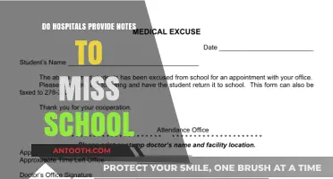 Hospitals and Schools: Excused Absences and Doctor's Notes