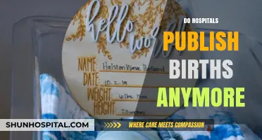 Do Hospitals Still Publish Birth Announcements? Exploring Modern Practices