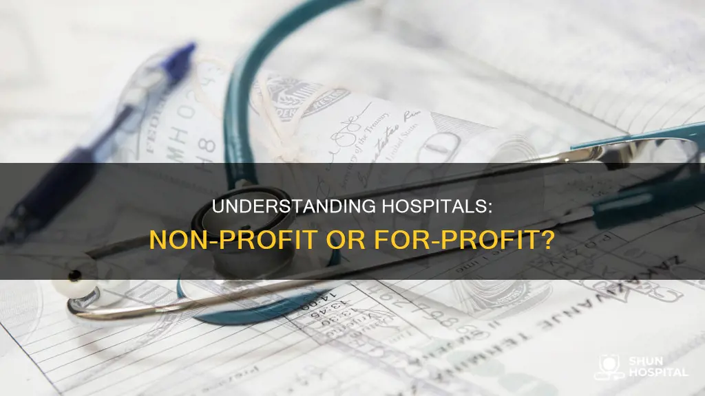do hospitals qulify as not for profit