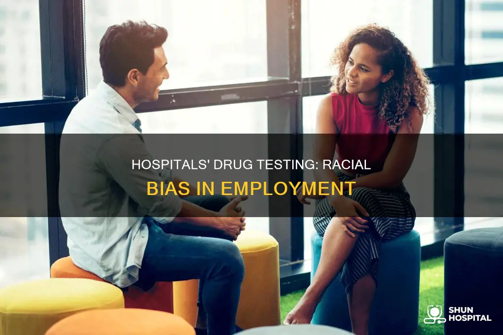 do hospitals randomly drug test minority employers