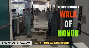 The Walk of Honor: A Hospital Tradition?