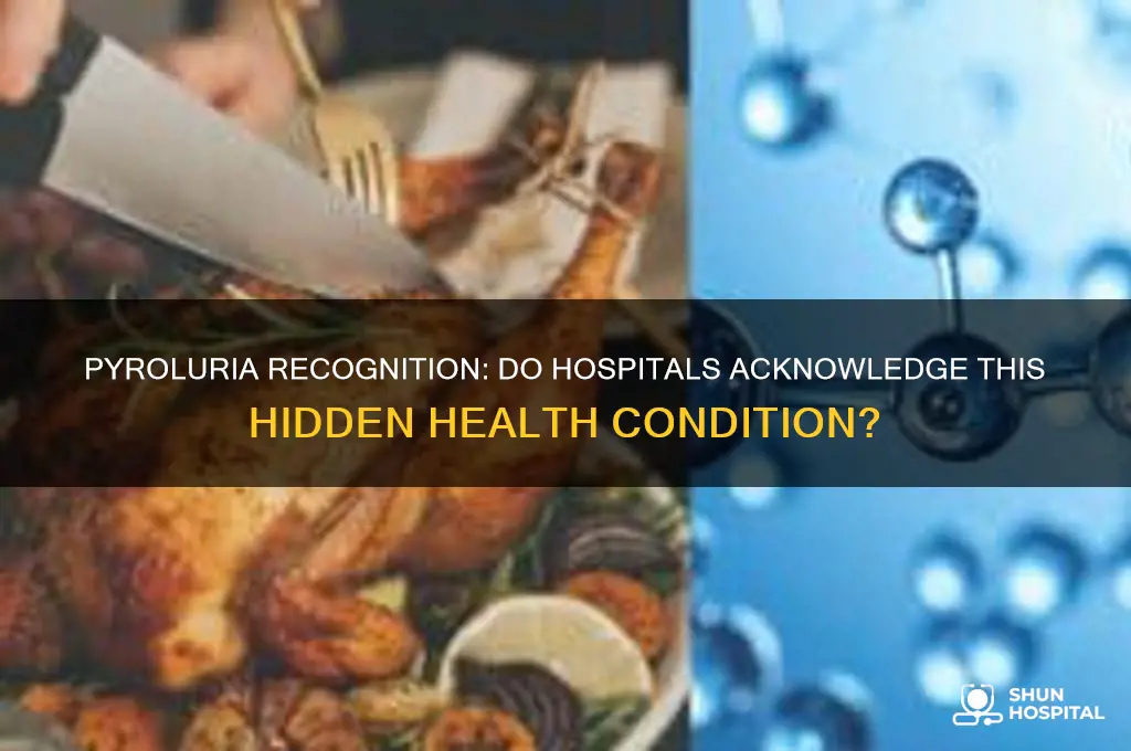 do hospitals recognize pyroluria