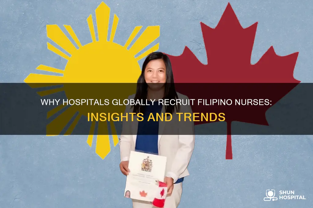 do hospitals recruit filipino nurses
