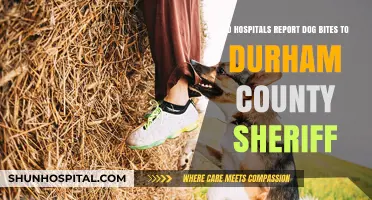 Do Durham County Hospitals Report Dog Bites to the Sheriff?