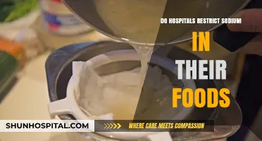 Hospitals' Food: Restricted Sodium, Better Health