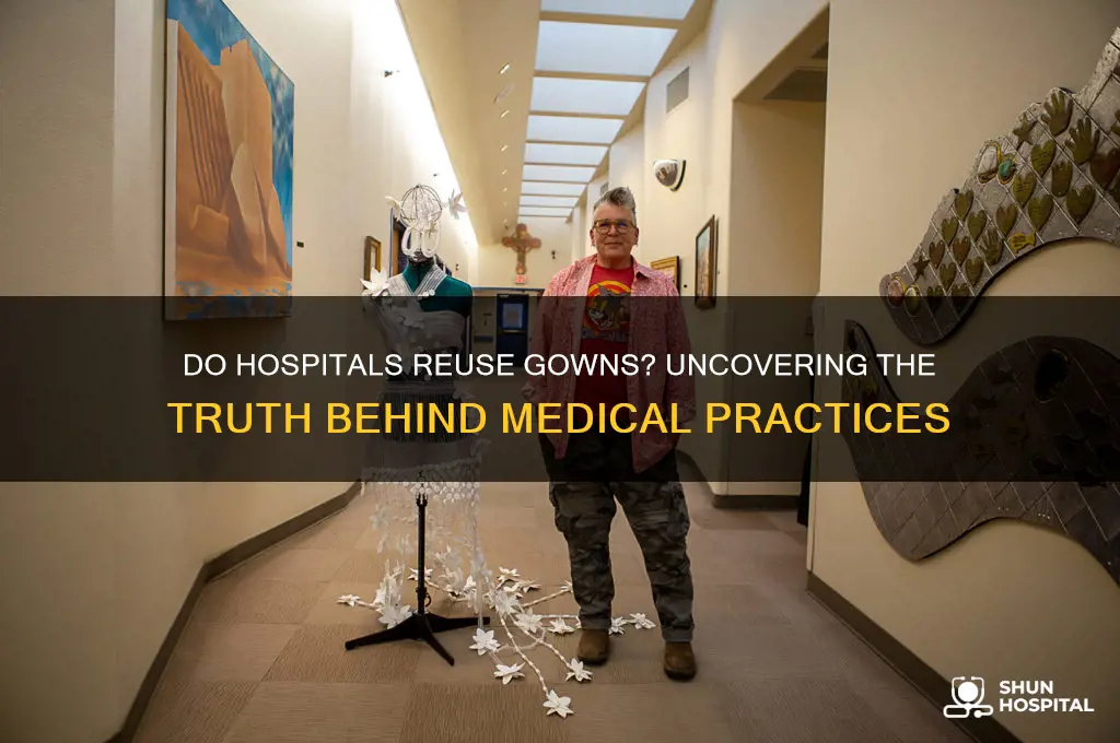 do hospitals reuse gowns