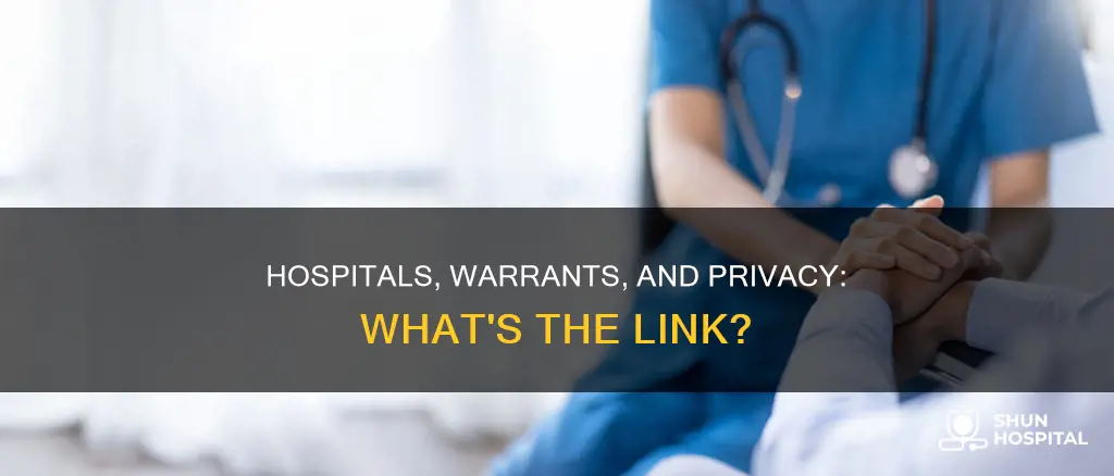 do hospitals run your name for warrants