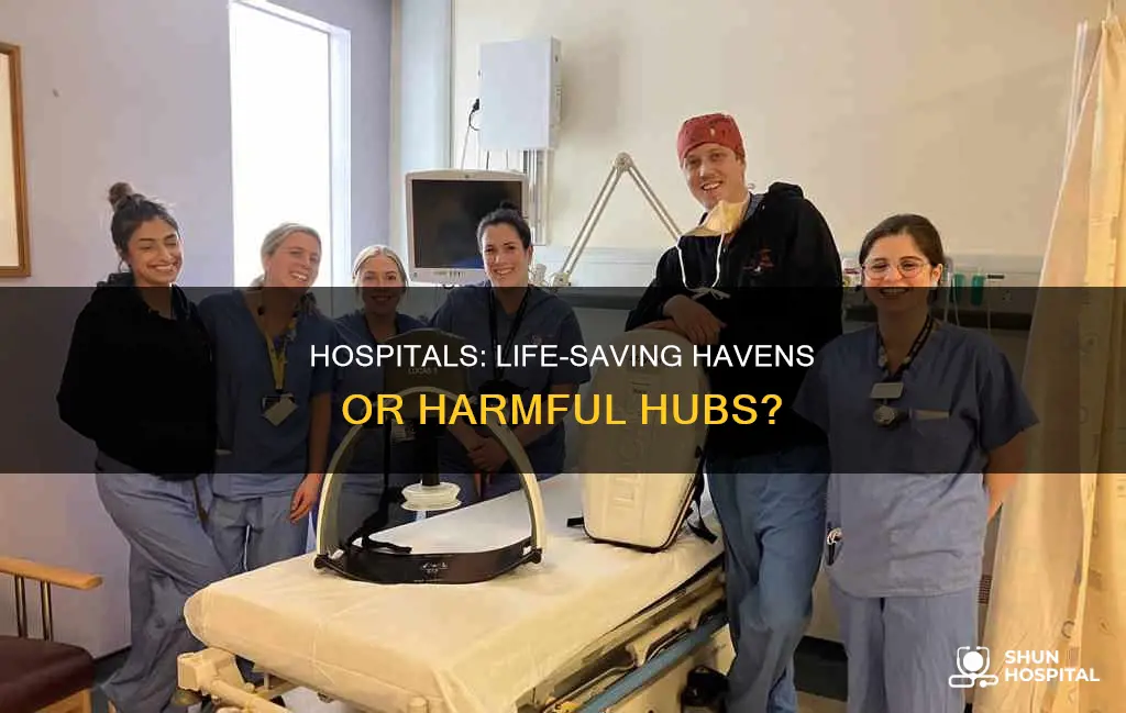 do hospitals save more lives or less