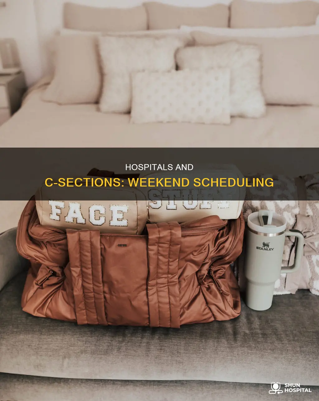 do hospitals schedule c sections on weekends