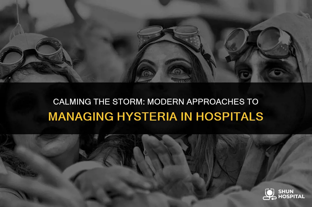 do hospitals sedate hysterical people still