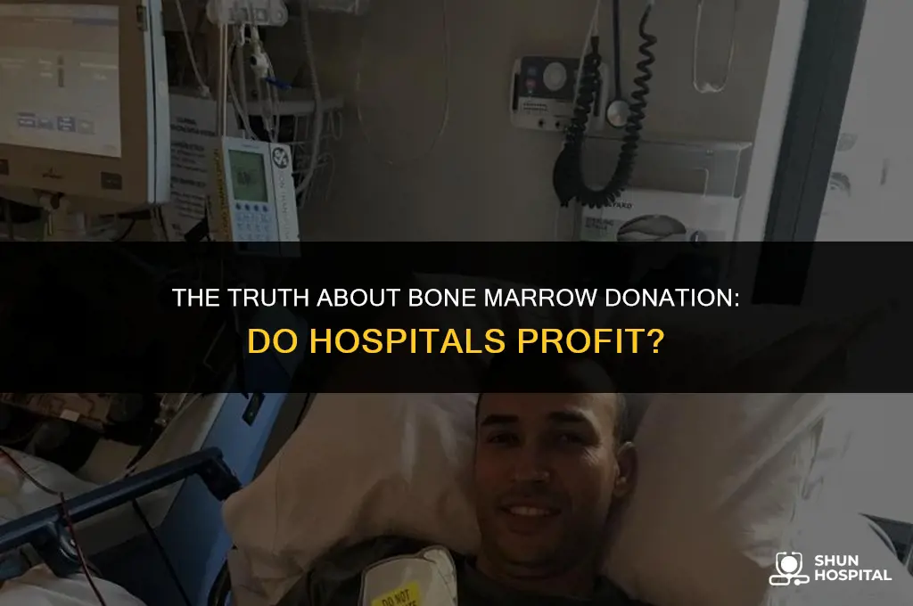 do hospitals sell my bone marrow