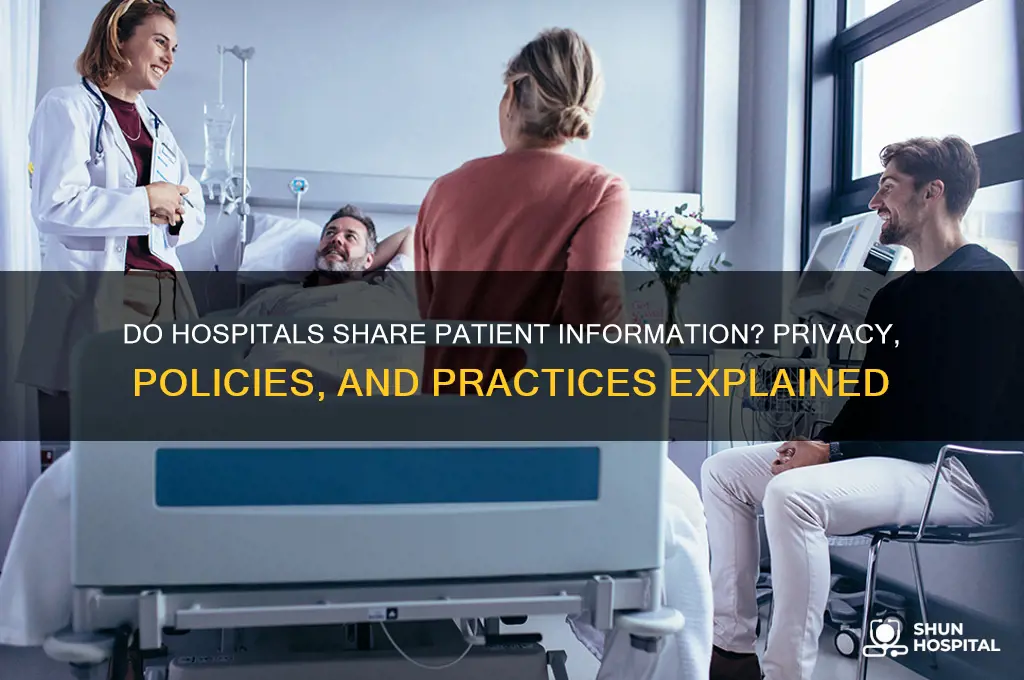do hospitals share information