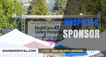 Do Hospitals Sponsor Events, Research, or Community Programs?