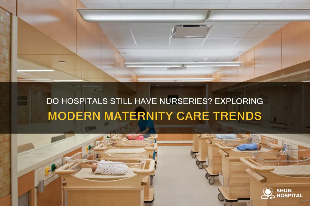 do hospitals still have nurseries