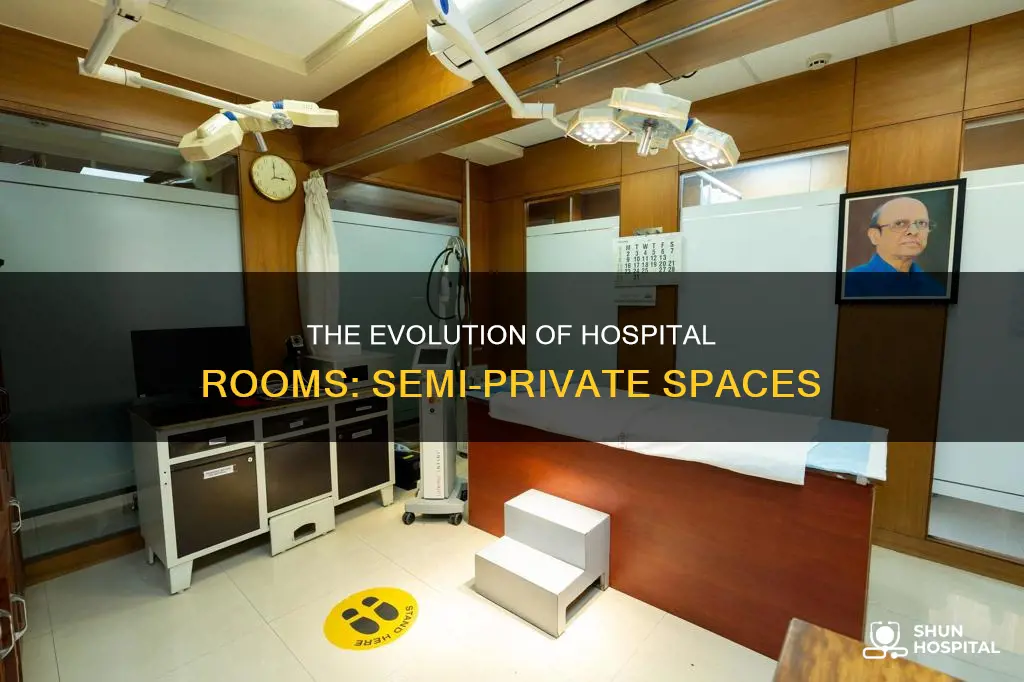 do hospitals still have semi private rooms