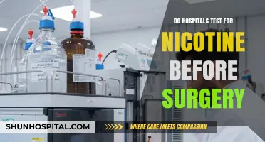 Nicotine Testing: Pre-Surgery Hospital Protocol