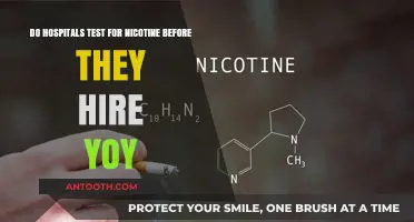 Do Hospitals Test for Nicotine During Pre-Employment Screening?