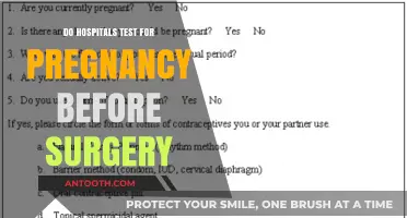 Pregnancy Testing: A Surgery Precaution