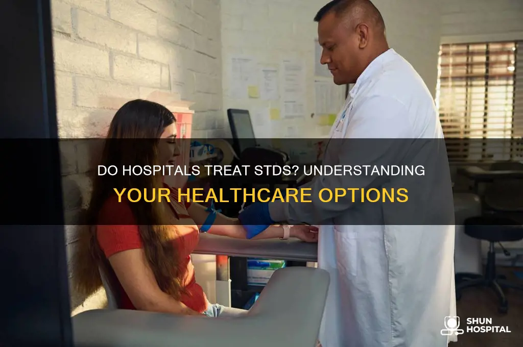 do hospitals treat stds