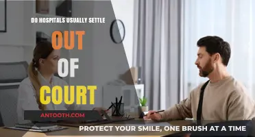 Hospitals: Settling Out of Court