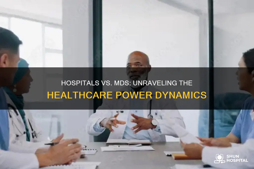 do hospitals vs md