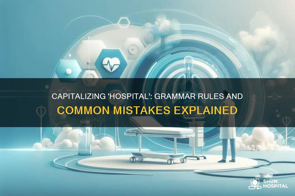 do i capitalize hospital