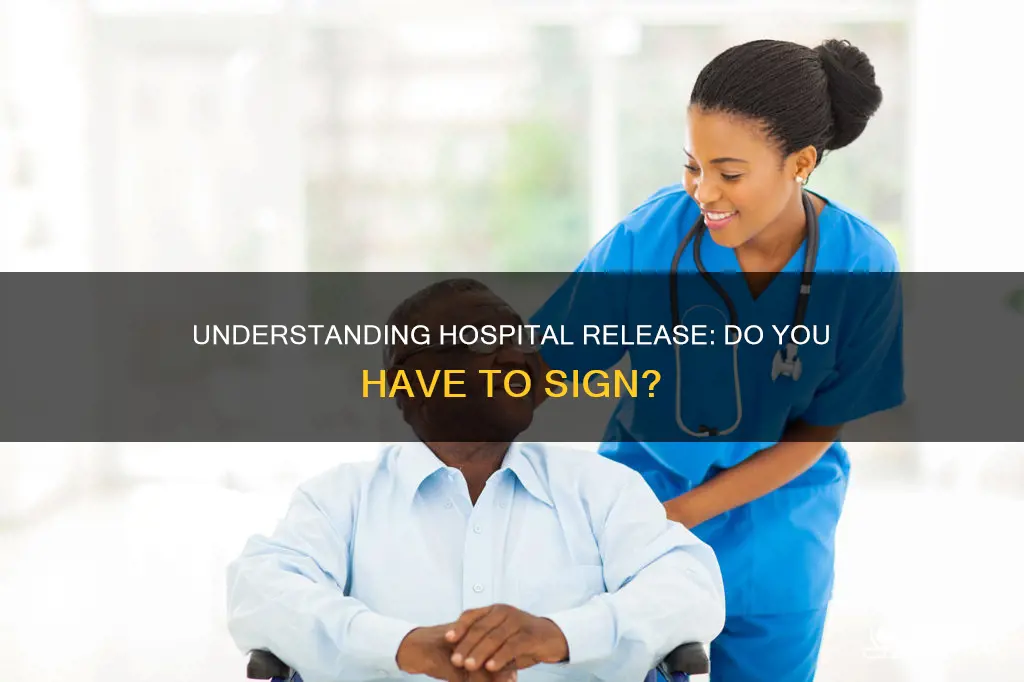 do i have to sign release hospital