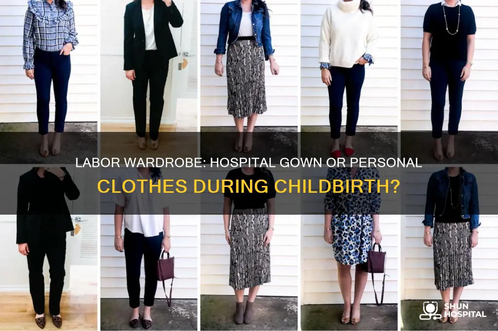 do i have to wear a hospital gown during labor