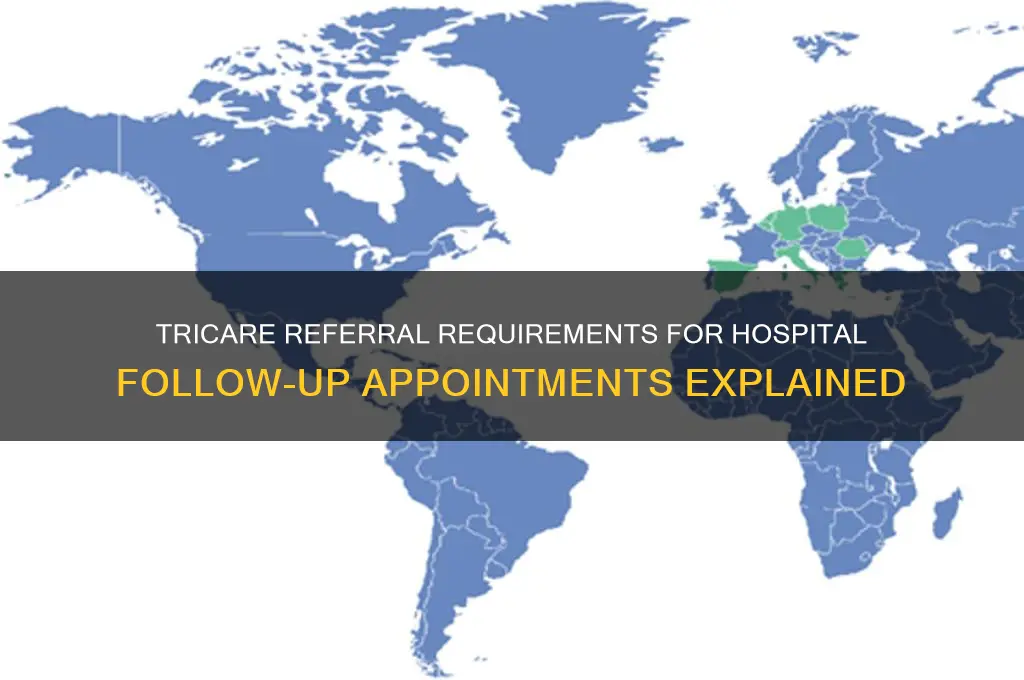do i need a tricare referral for hospital follow up
