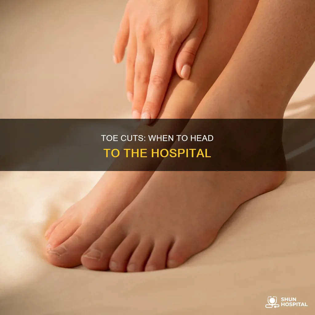 do i need the hospital toe cut
