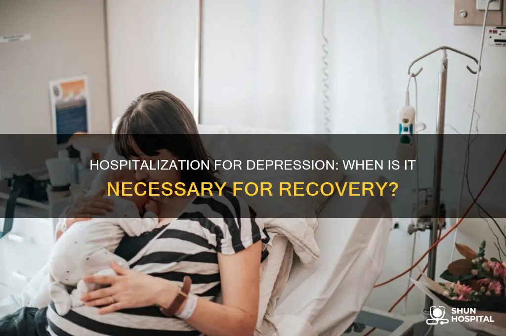 do i need to be hospitalized for my depression