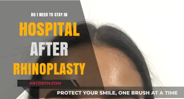 Rhinoplasty Recovery: Is Hospital Stay Necessary After Nose Surgery?