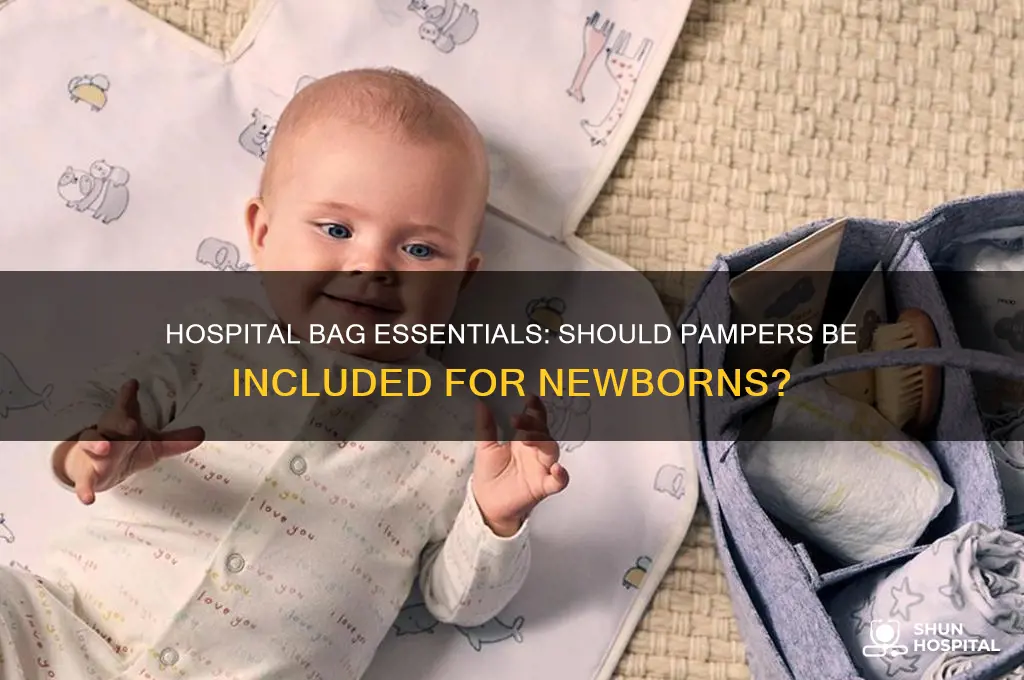 do i need to wall with pampers to hospital