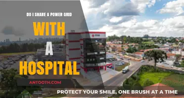 Sharing Power Grids: Are Hospitals on Your Local Network?
