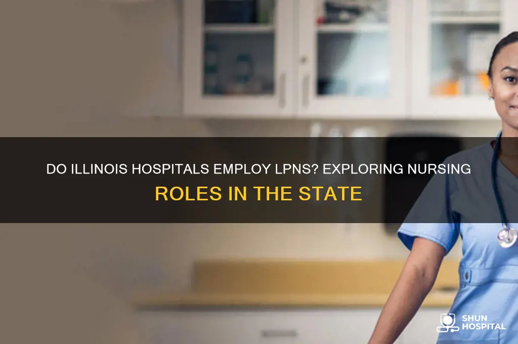 do illinois hospitals employ lpn
