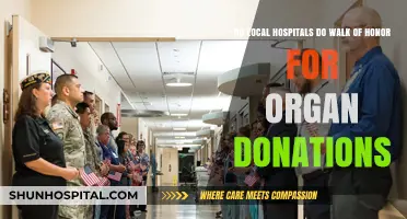 Honoring Organ Donors: Do Local Hospitals Perform Walk of Honor?