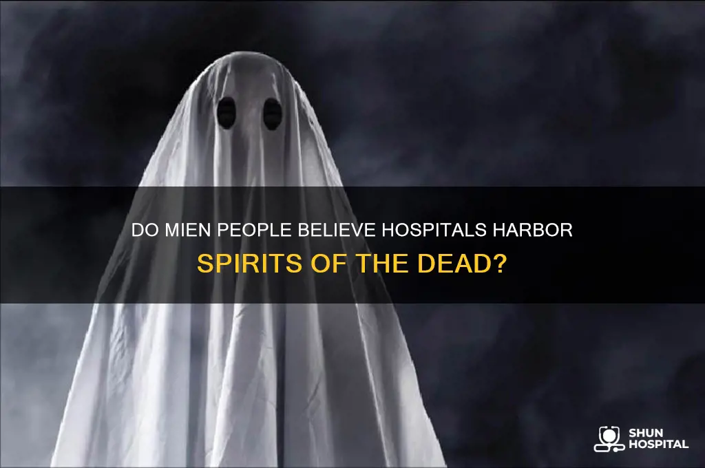 do mien people think hospitals are spirts of dead