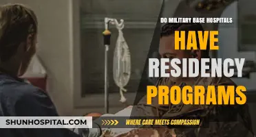 Military Hospitals: Residency Programs Available?