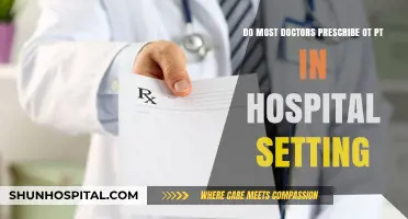 Do Hospital Doctors Commonly Prescribe Occupational or Physical Therapy?