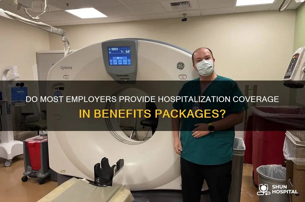 do most employers offer hospitalization