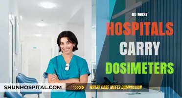 Do Hospitals Commonly Use Dosimeters for Radiation Monitoring?